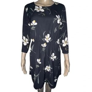 Dynamite Floral Black Dress size s